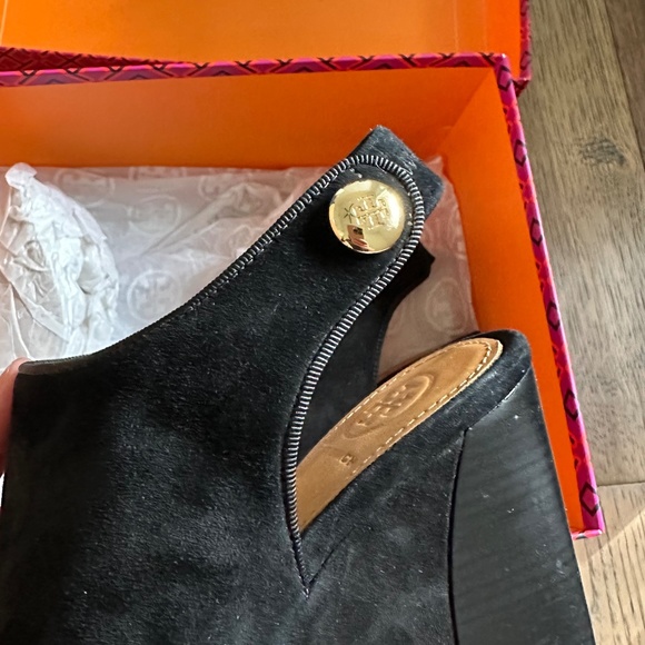 Tory Burch Marisa Open Back Wedge Bootie - Picture 10 of 10